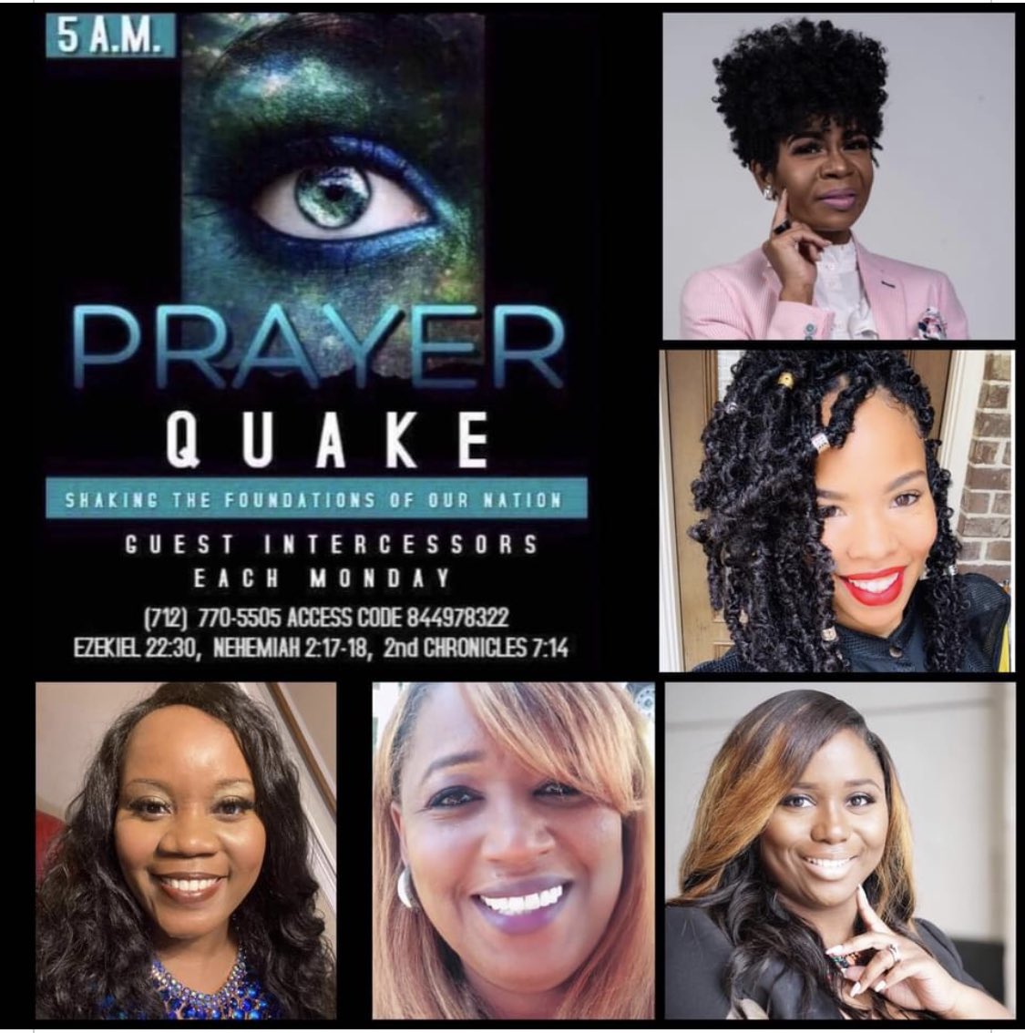 CTCest2020's tweet photo. The world needs our fervent prayer  @LadyHadnott was featured on the #prayerquake with Prophetess @kimsmall. You can catch the replay on FB @thechurchoftrueconviction https://t.co/YbpDeEddjS