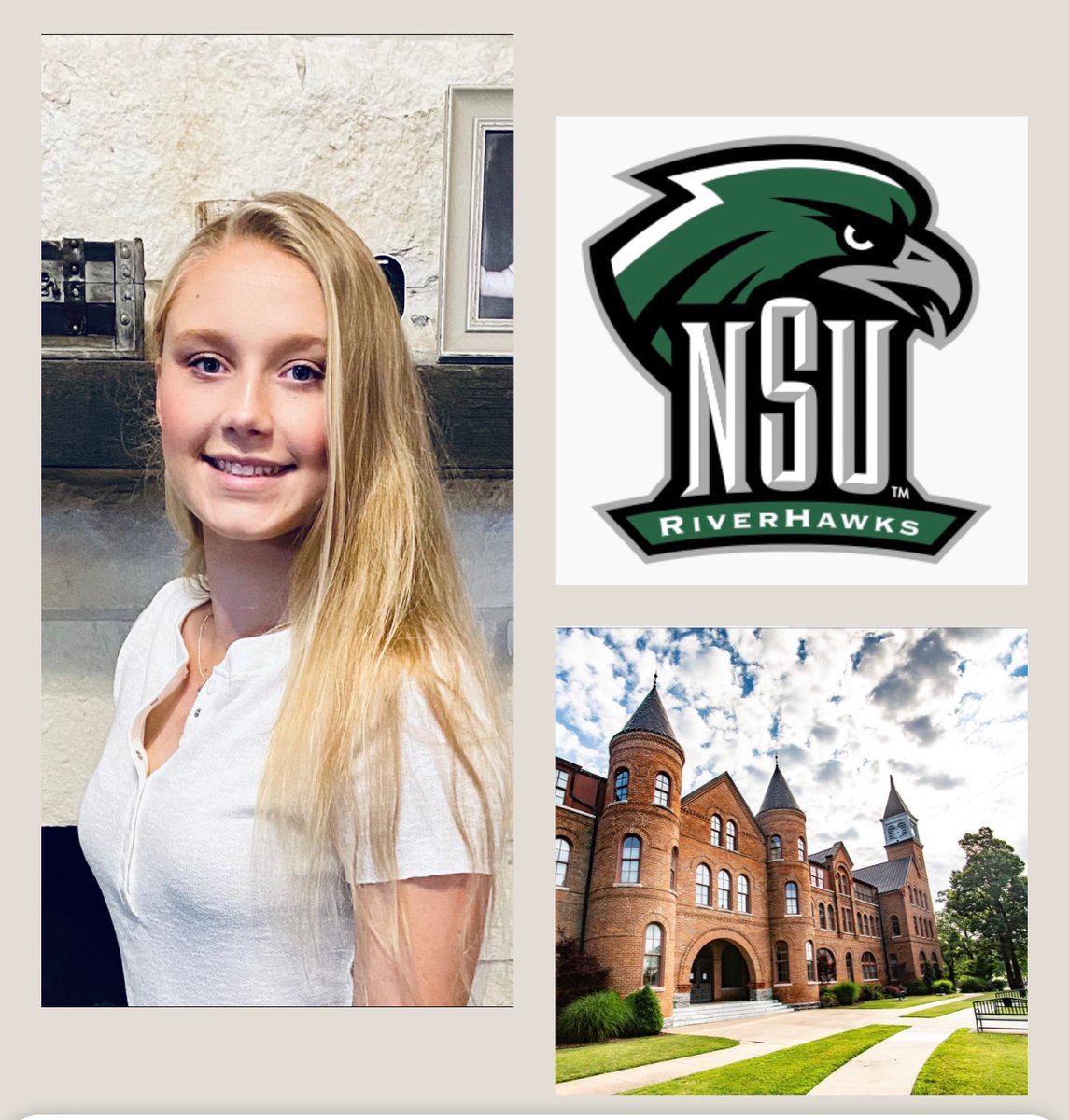 I am super excited to say I have verbally committed to play softball and continue my education as a Riverhawk at NSU!!!! <a href="/RiverHawksSB/">九州体育/真钱斗地主/足球打水/BBIN官方/新百盛娱乐/流水反佣/九游下载/天际猎人/百家博</a>   #goriverhawksgo
