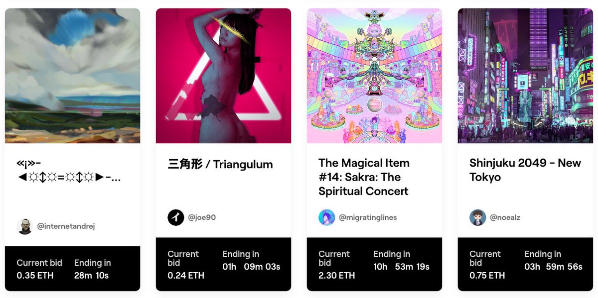 JosephWhile's tweet image. ooh, my Triangulum NFT is on the trending auctions page of foundation. 🔥1 hour left to make a bid🔥
#nftcollector #NFTCommunity