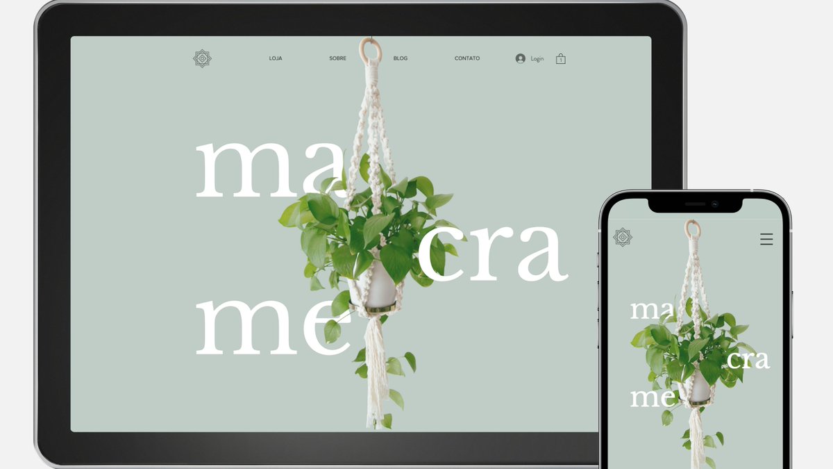 Macrame is the perfect website template for online stores. It is modern, clean, easy to navigate and optimized for both PC and mobile.
Check it out at app.gumroad.com/mandarinastudio

#wixtemplate #onlineshop #smallbusiness #ecommerce #ecommercewebsite #macrame #macramemakers