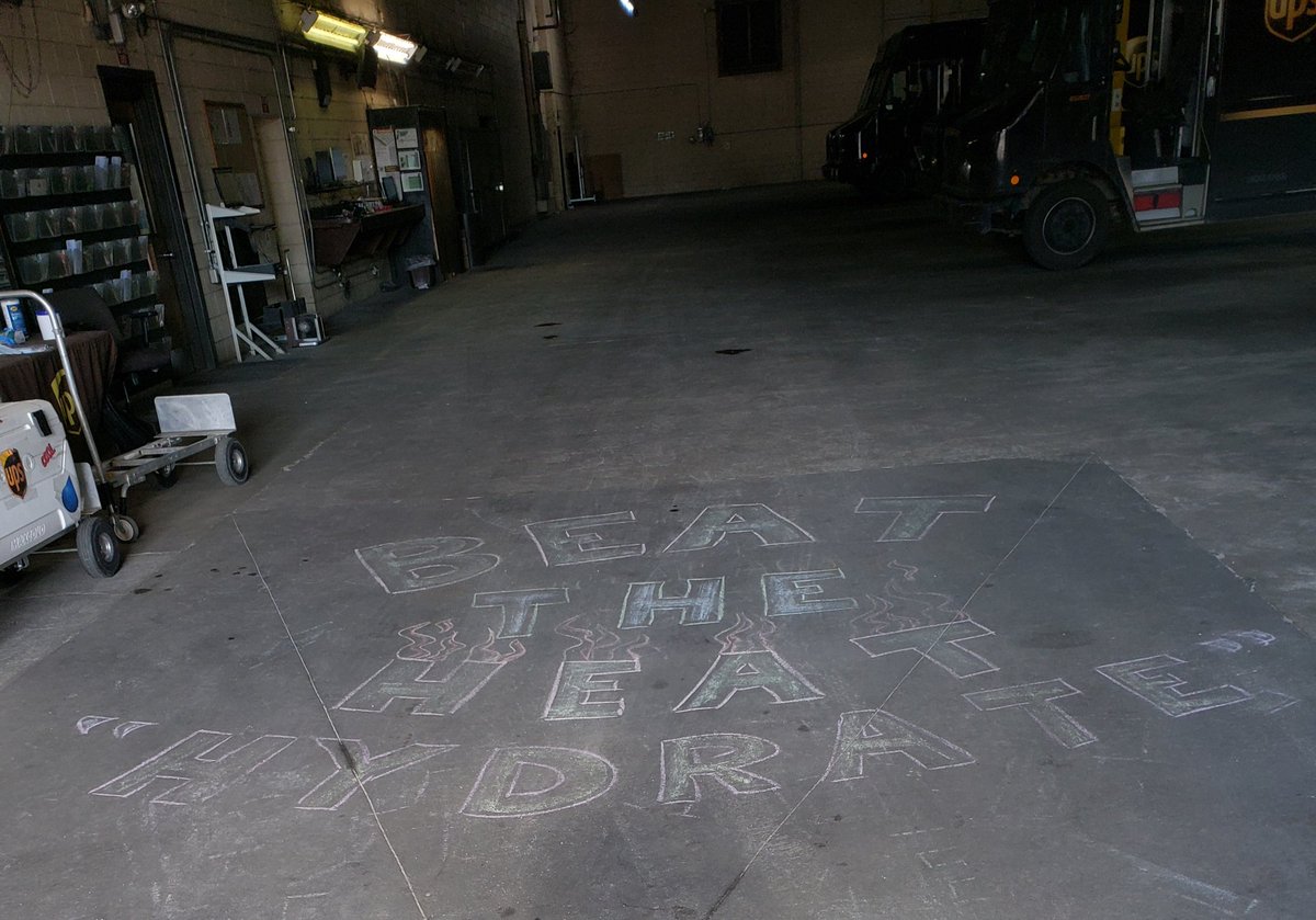 The Lumberton building bringing hydration awareness to their employees!