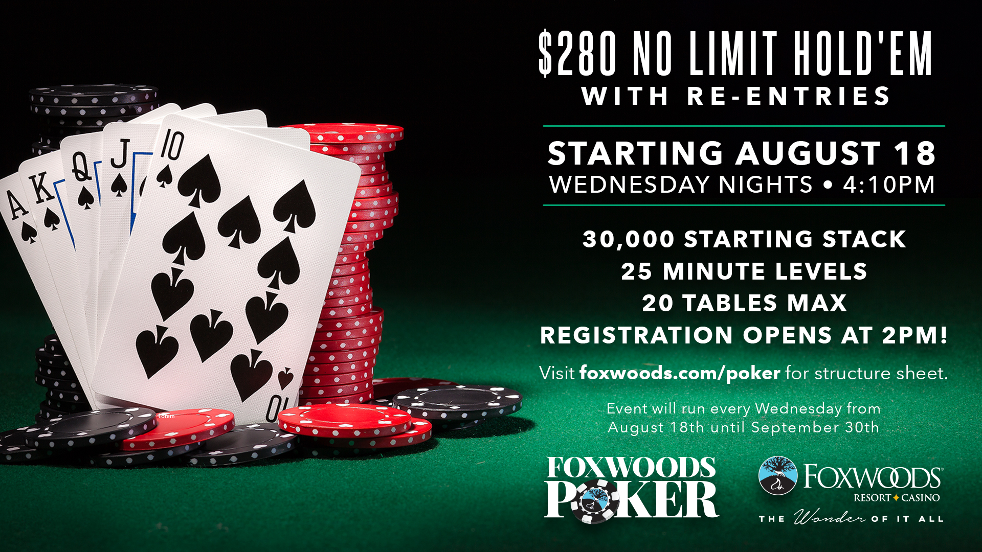 Set of 25 Poker Casino Night $500 Dollar Bills 