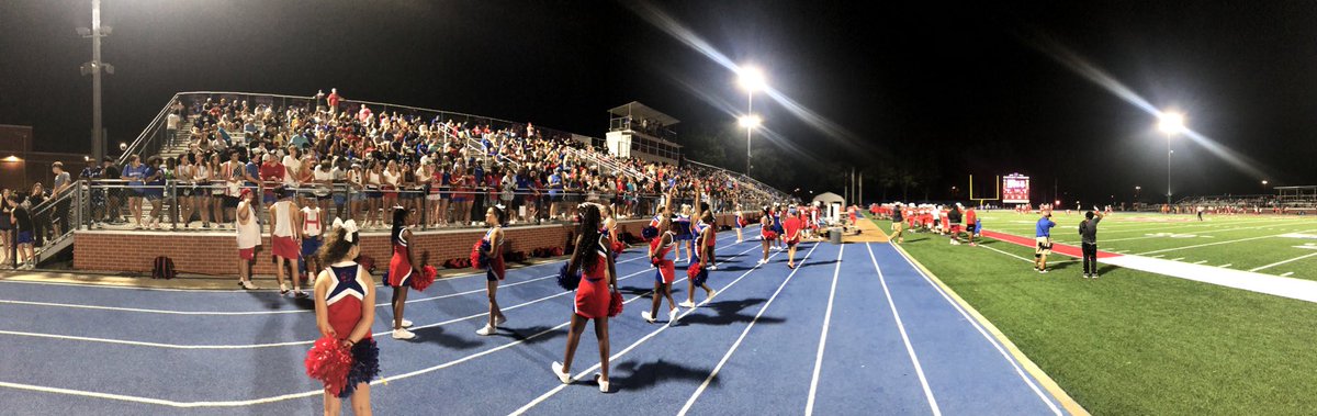 Opening night at Home of the Panthers…Go Bartlett!!!!