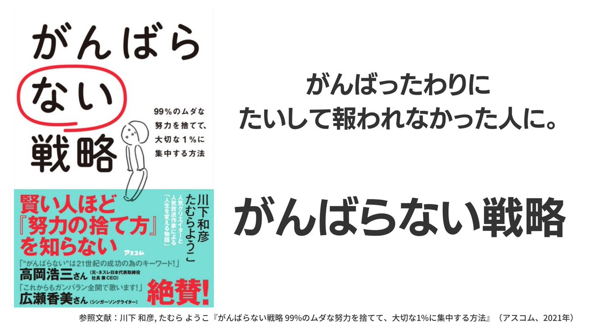 ちな 図解クリエイター On Twitter 忙しい人向け がんばらない戦略 を図解しました