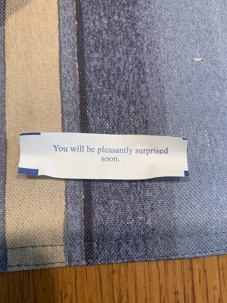 OceanChevy's tweet photo. Tonight’s #fortunecookie #fortune https://t.co/6TSoBZ1V2R