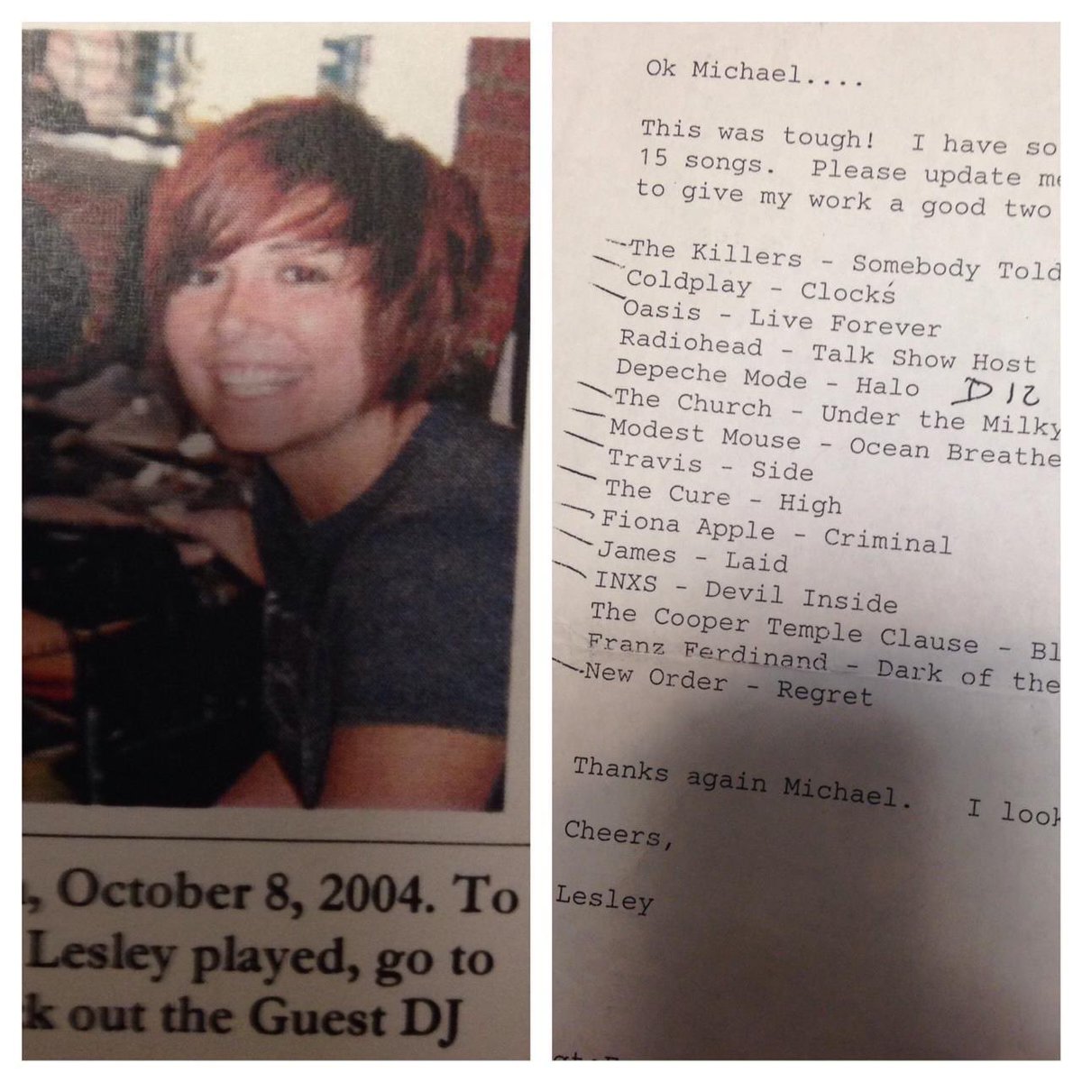 Lesley James tweet media