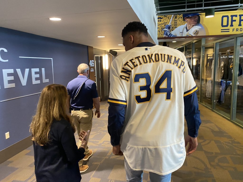 giannis brewers jersey