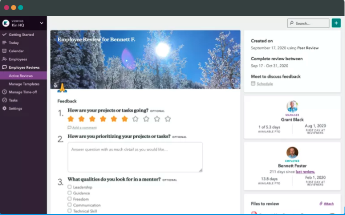 Only 1 in 4 employees believe in their company's values and mission. Does your team align with yours? 

Find out through frequent feedback and communication. Kin HR can help. Try us free now: kinhr.com.