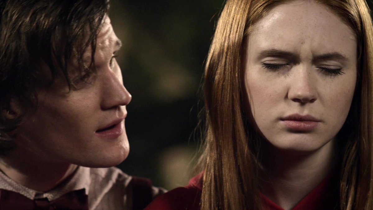 Karen Gillan as Amy Pond in Doctor Who, 505: "Flesh and Stone"