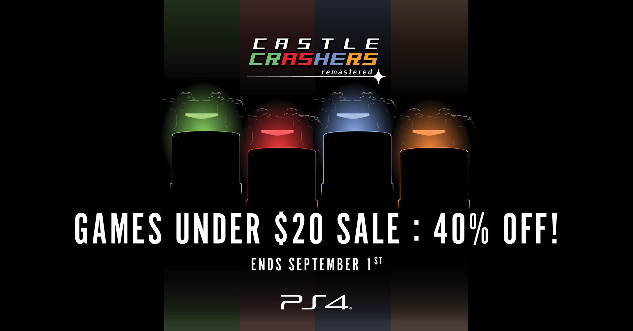 The Behemoth 👽 on X: Dear PS4/5 friends, Castle Crashers Remastered is  currently 50% off for the Planet of Discounts Sale!⚔️    / X