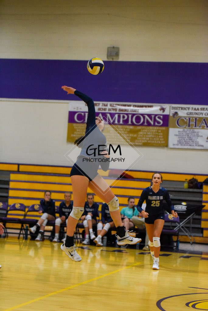 GregMeeks6's tweet image. Franklin Co. vs. Grundy Co. Varsity Volleyball 8-19-21
Check out the entire album on our GEM Photography Facebook page.
