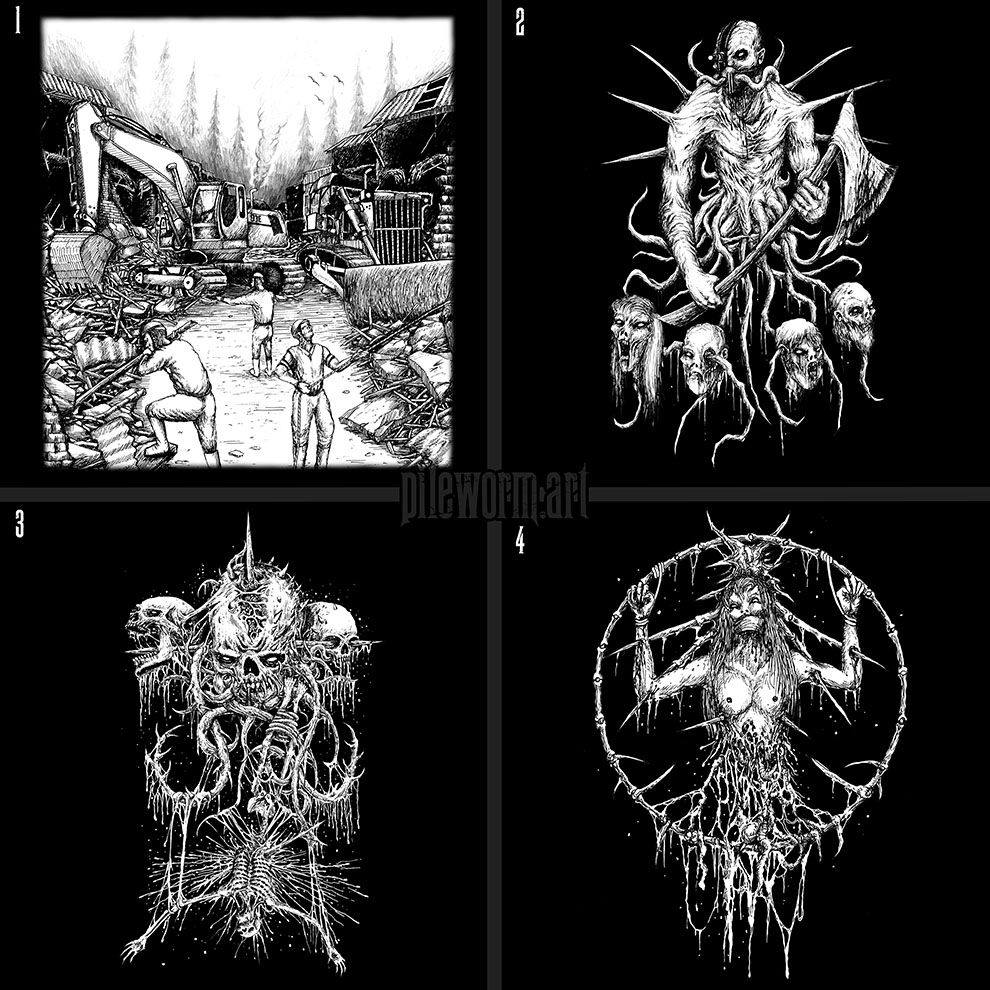 Death Metal Artwork tweet media