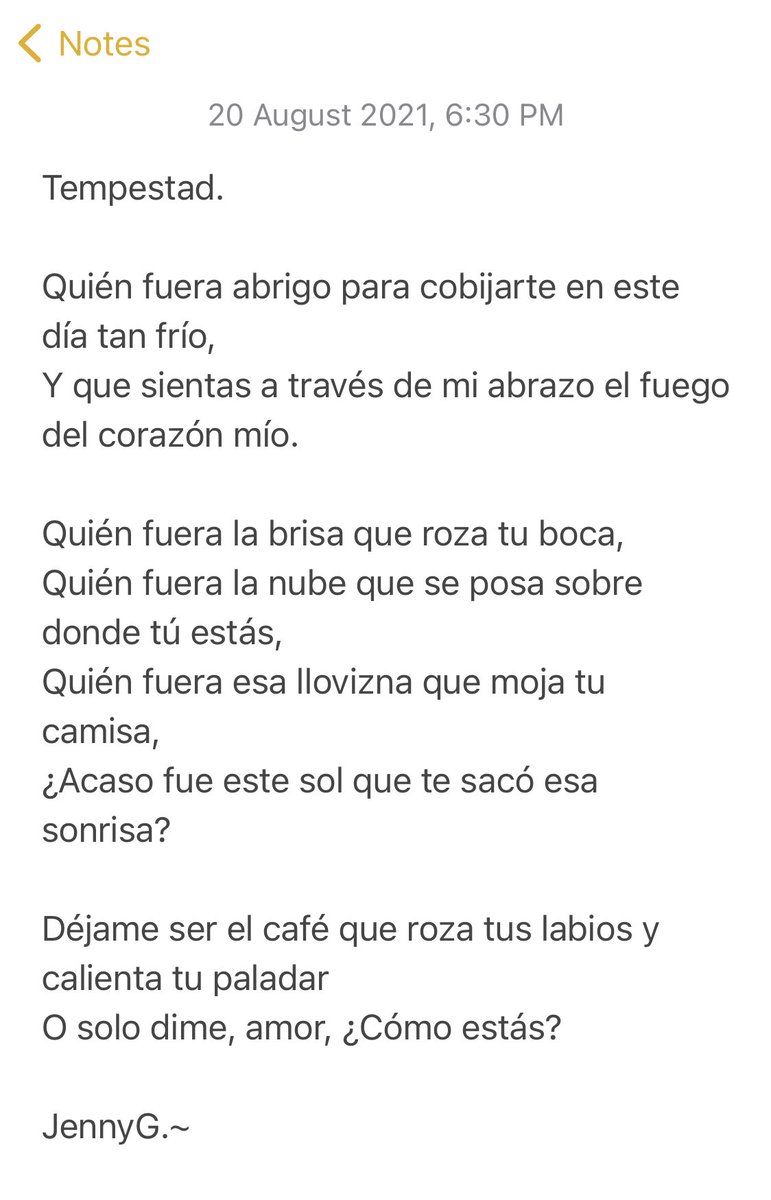 JennyKGlz's tweet photo. Les comparto mi poema… https://t.co/c9eoTvObsD