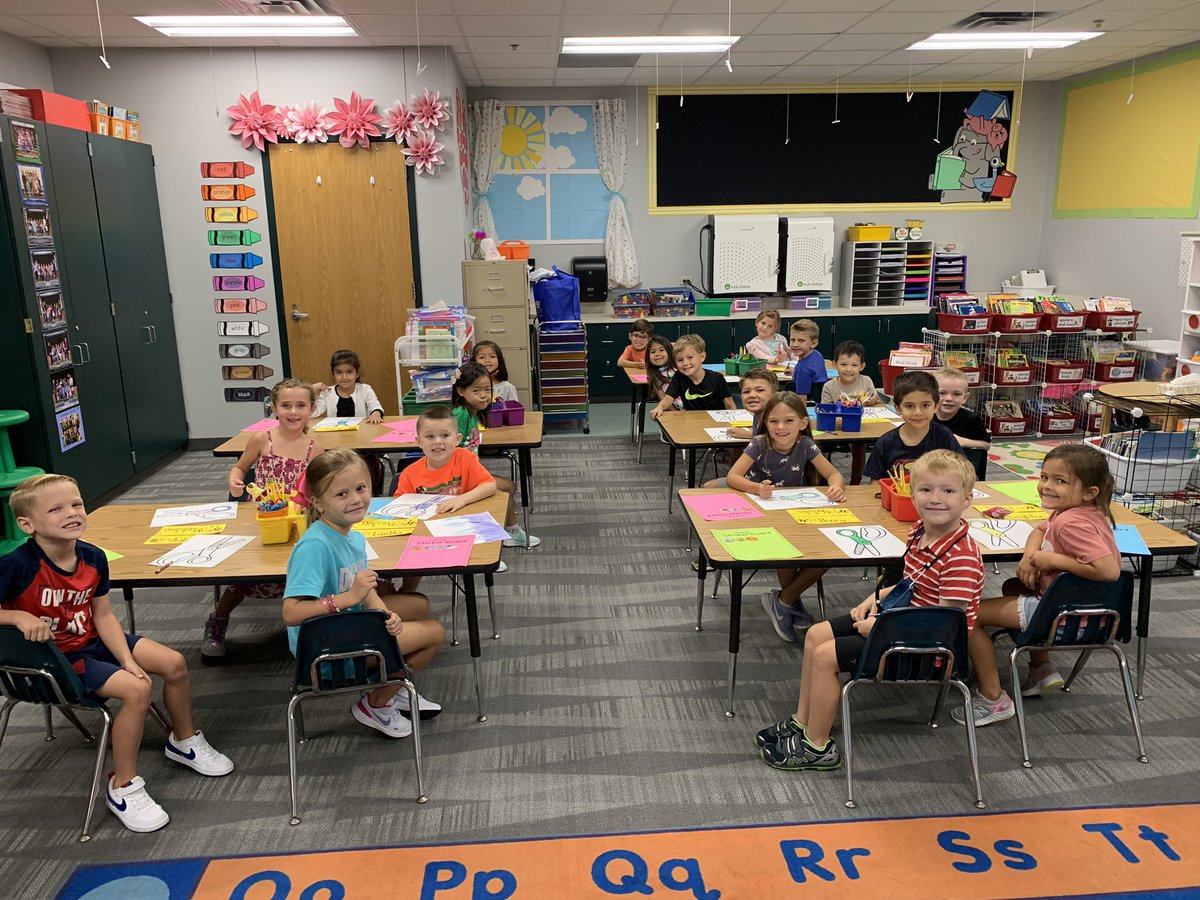 First week with these cute kinders 😍 <a href="/rockenbaughES/">Rockenbaugh ES</a>