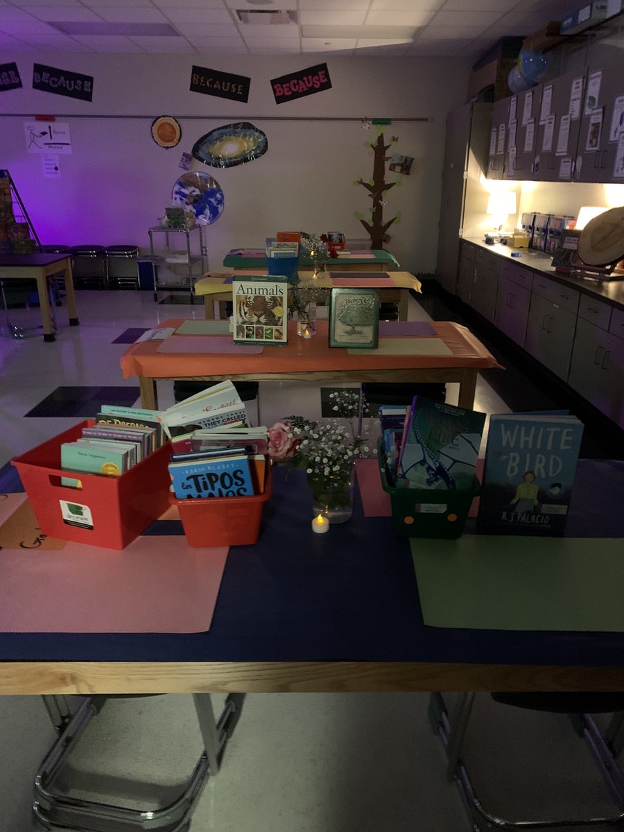 kimrich01's tweet photo. A delicious book tasting was a fun way to wrap up week 1. #5genres #5goldfishflavors @BernshausenKISD @KISD_Multling @KleinLibraries @KISD_Literacy https://t.co/g5H3XBzdQV