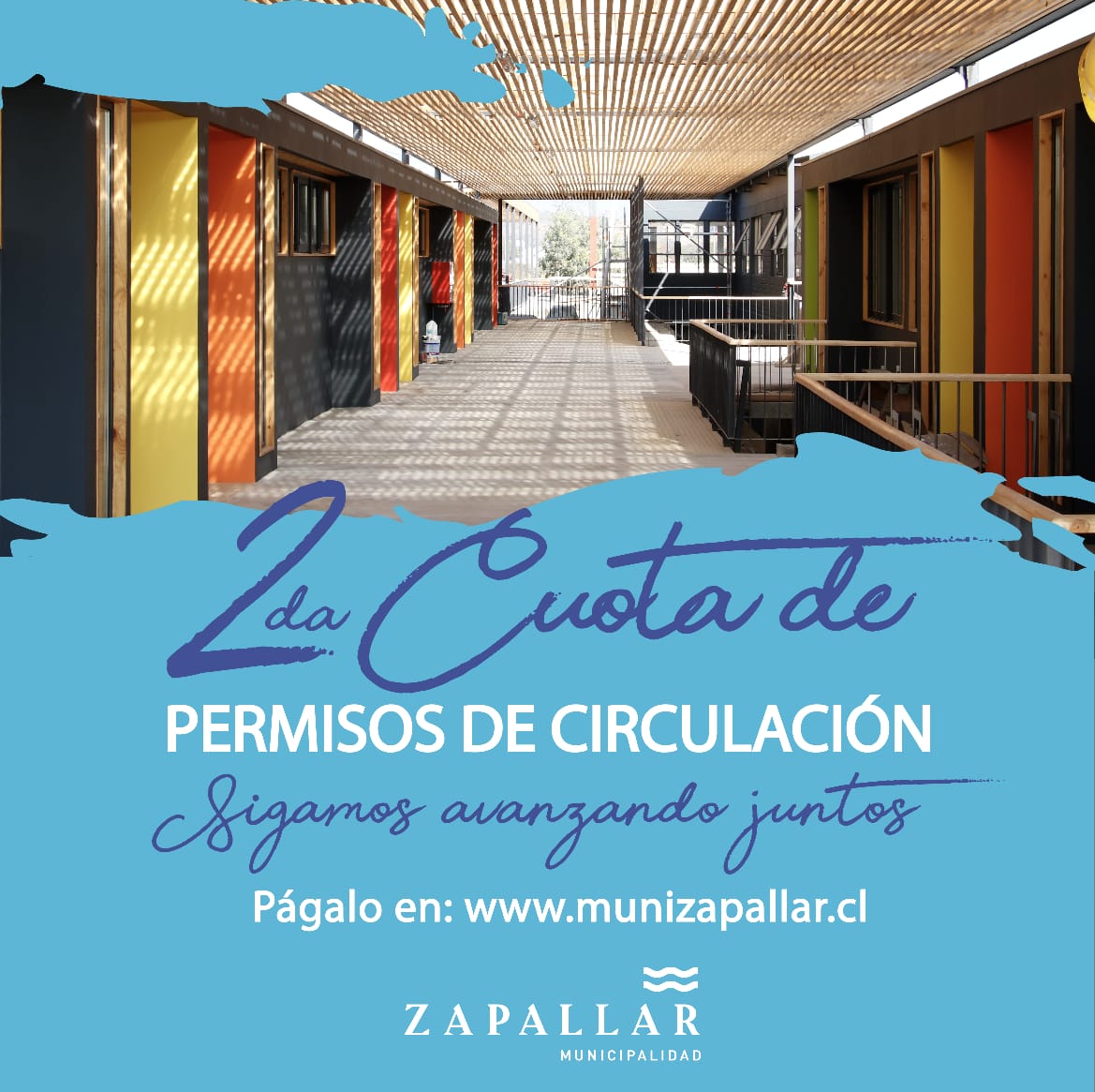 MuniZapallar's tweet photo. ¡Queda muy poquito! Hay plazo hasta el 31 de agosto para pagar la 2da cuota del permiso de circulación y lo puedes hacer en https://t.co/fkF5M3FXba 🚗🖥️
#permisodecirculacion #zapallar #catapilco #cachagua #lalaguna #lahacienda #catapilco #blanquillo https://t.co/qGNpJ4oGgS