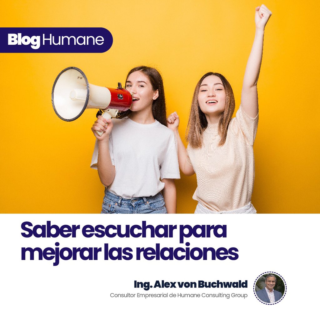 HumaneNegocios's tweet image. 👉🏼Los invitamos a leer la última entrada de nuestro BLOG "Saber escuchar para mejorar las relaciones" elaborado por Alex von Buchwald - Consultor Empresarial de @HumaneHCG.
.
✅Lee el blog completo: bit.ly/2W9ozl6 
#HumaneInstitutoDeNegocios #BlogHumane #Educación