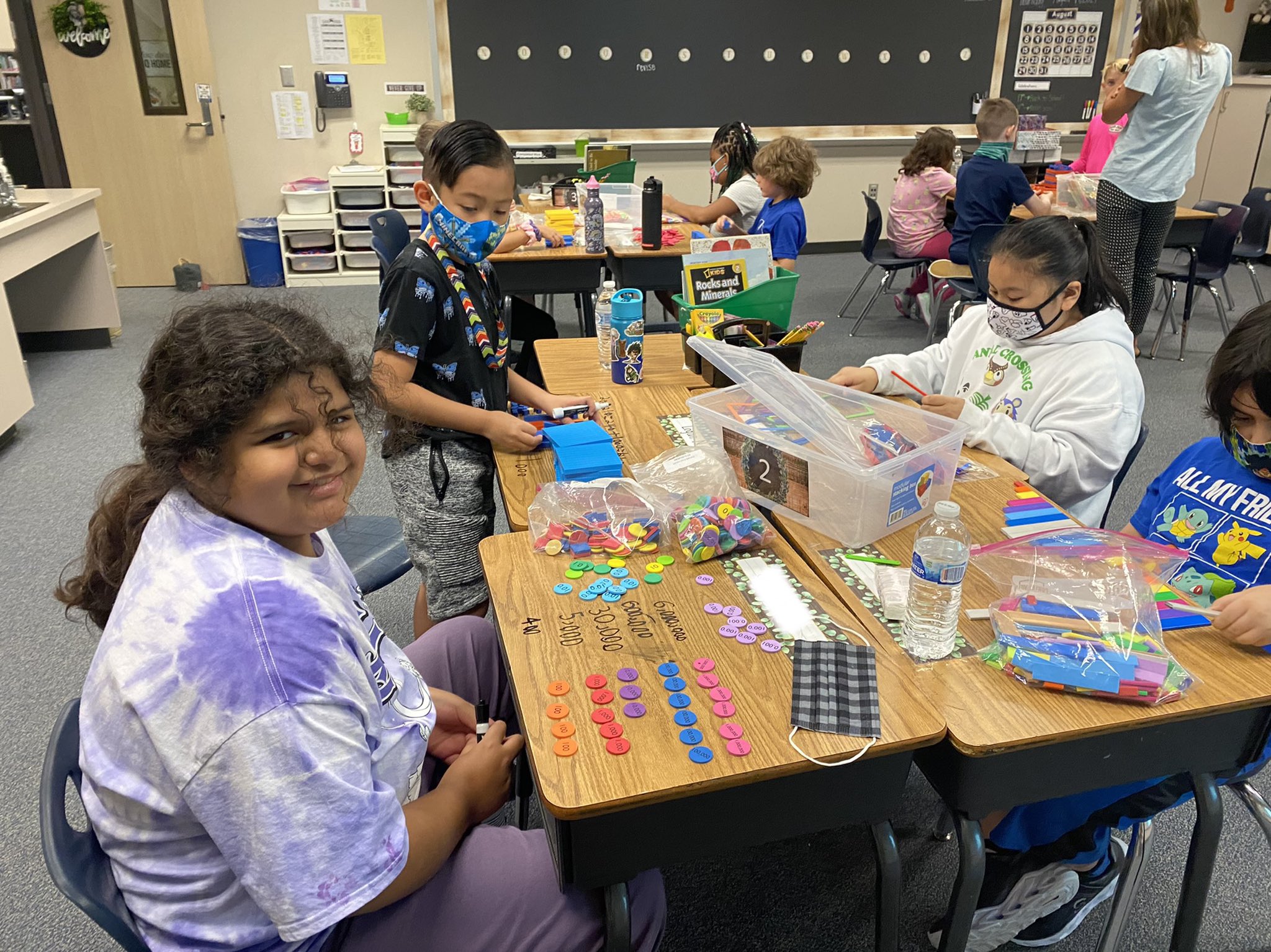 Wedgewood Elementary on Twitter "What a great first week of math