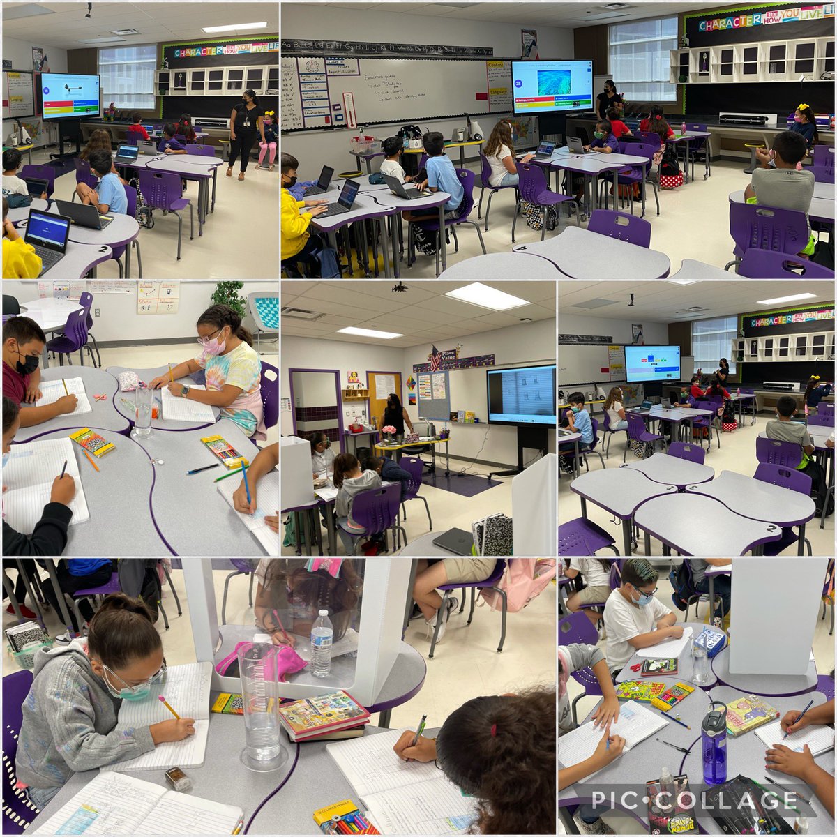 Our 5th Grade Silver Hawks are actively engaged in their science class 🧪👩🏻‍🔬🧑🏻‍🔬 reviewing with <a href="/GetKahoot/">Follow @Kahoot</a> and drawing conclusions ✍🏼 between objects that sink or float. #sciencerocks <a href="/DesertaireElem/">DesertaireES_YISD</a> #SilverHawksSoar 🦅💜 <a href="/HarbisonBeth/">Beth Harbison</a> <a href="/ElenaBuso/">Elena Buso</a> #THEDISTRICT