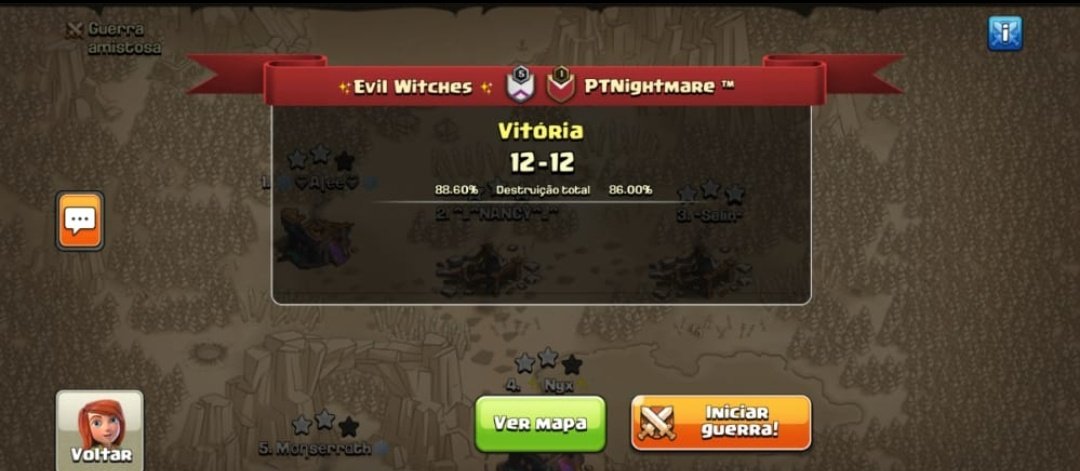 Wk 4  <a href="/eventshubcoc/">Events Hub</a>  💜🍀✨
Heart attack war the% in our favor once again 🧙‍♀️💜  vs  great rival Gg <a href="/PtnightmareG/">PTNightmare Gaming</a>  ✨   #EW #THEBEST