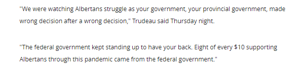 Trudeau just torching Kenney 🤣😂
