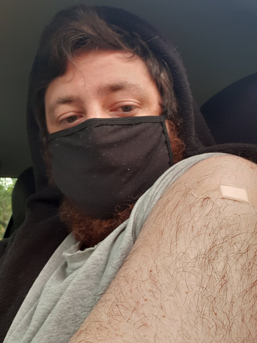 AussieMateZoran's tweet photo. Jab #1 done. Now to wait until my birthday for the next one.👌😁 https://t.co/vfd5bsBLBg