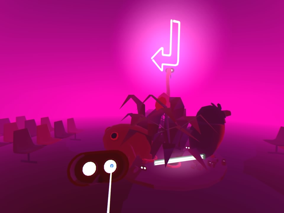 xHDXCQTGw0zvHci's tweet photo. 『 #VirtualVirtualReality』
電脳世界を舞台にした謎解きの探索系ゲーム。
HMDを装着して様々な世界に行きレーザーポインターで物を引き寄せたり遠ざけたり新たなアイテムで世界を吸い込んだり吐き出したりと正直説明のしようがない不思議な世界観でプレイヤーを魅了してくれます。
＃VR https://t.co/WI4lTzNCaD
