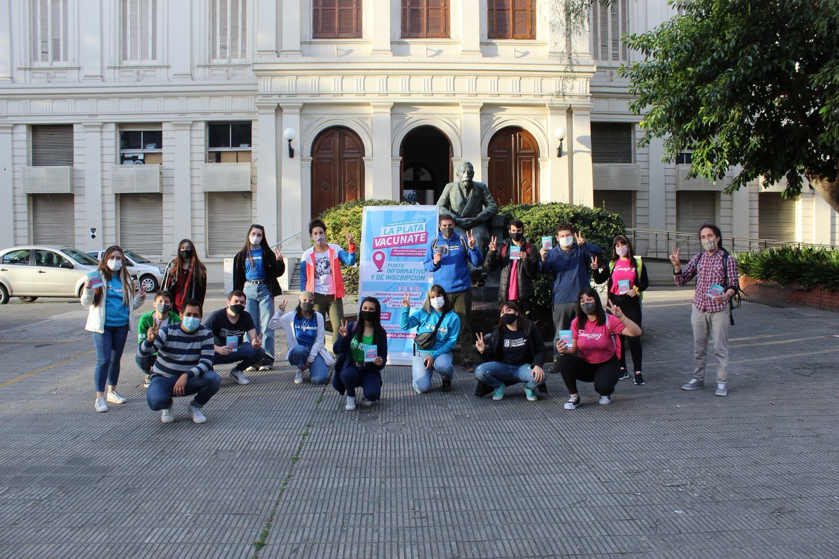 agarciaaok's tweet photo. Jornada de difusión 📣
Vacunate para Jóvenes ✌🏼🇦🇷
Acompañando a la @JUPLaPlataOK en los distintos puntos de difusión.
La @JUPNacionalOK trabajando a lo largo y ancho de todo el país para volver a #LaVidaQueQueremos. 

@vtolosapaz @jerogi @DrDanielGollan @kicillofok @saludpba https://t.co/wJf0m09fZQ