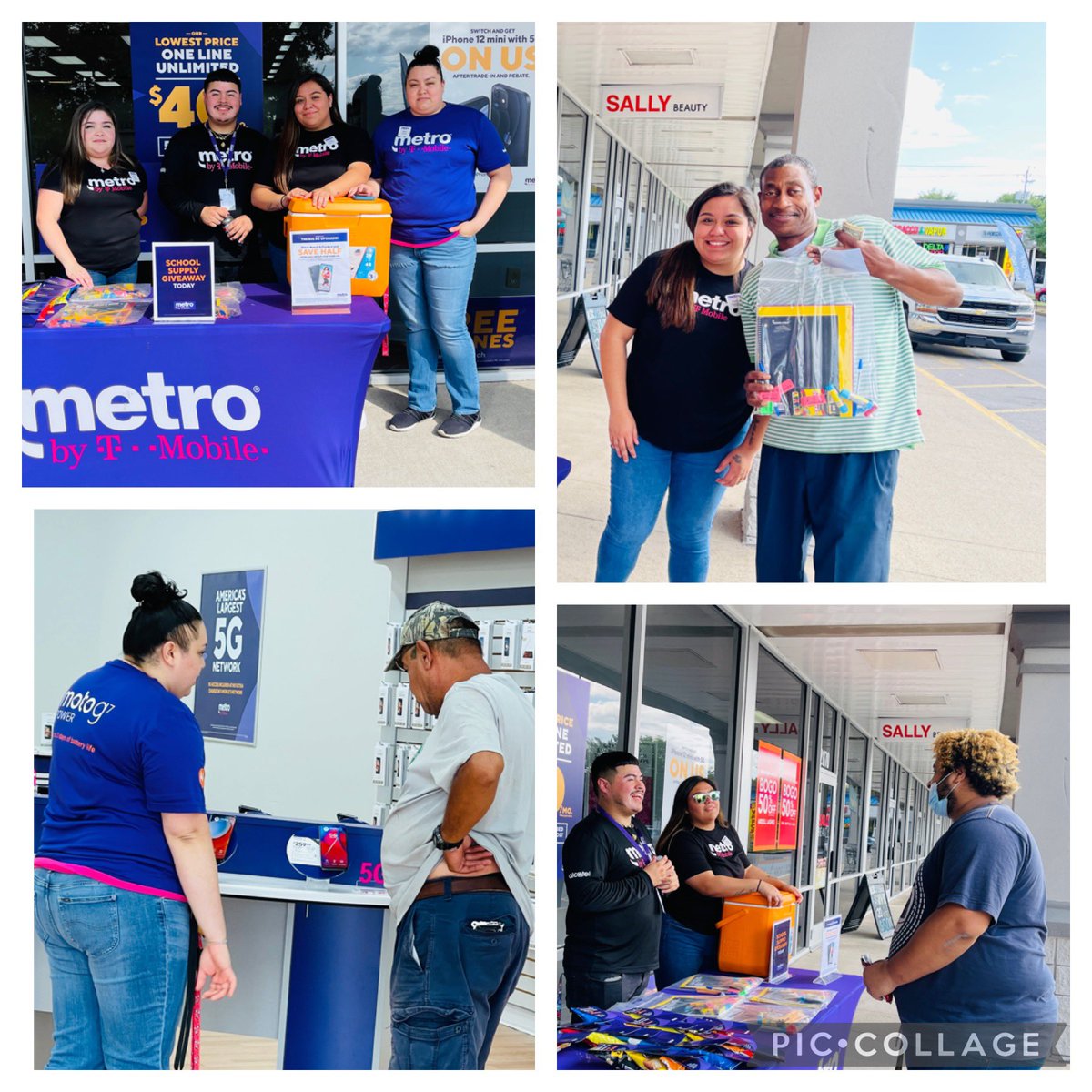 A_Suarez2015's tweet photo. Our store at 2874 Rutherford Blvd. Murfreesboro, Tn.  Have Great back to school event!! Great opportunity to help our community and make happy customers!!@R_Carte06 @WinstonAwadzi @thayesnet #mightymidwest #Nashville https://t.co/YzLUmQerkY