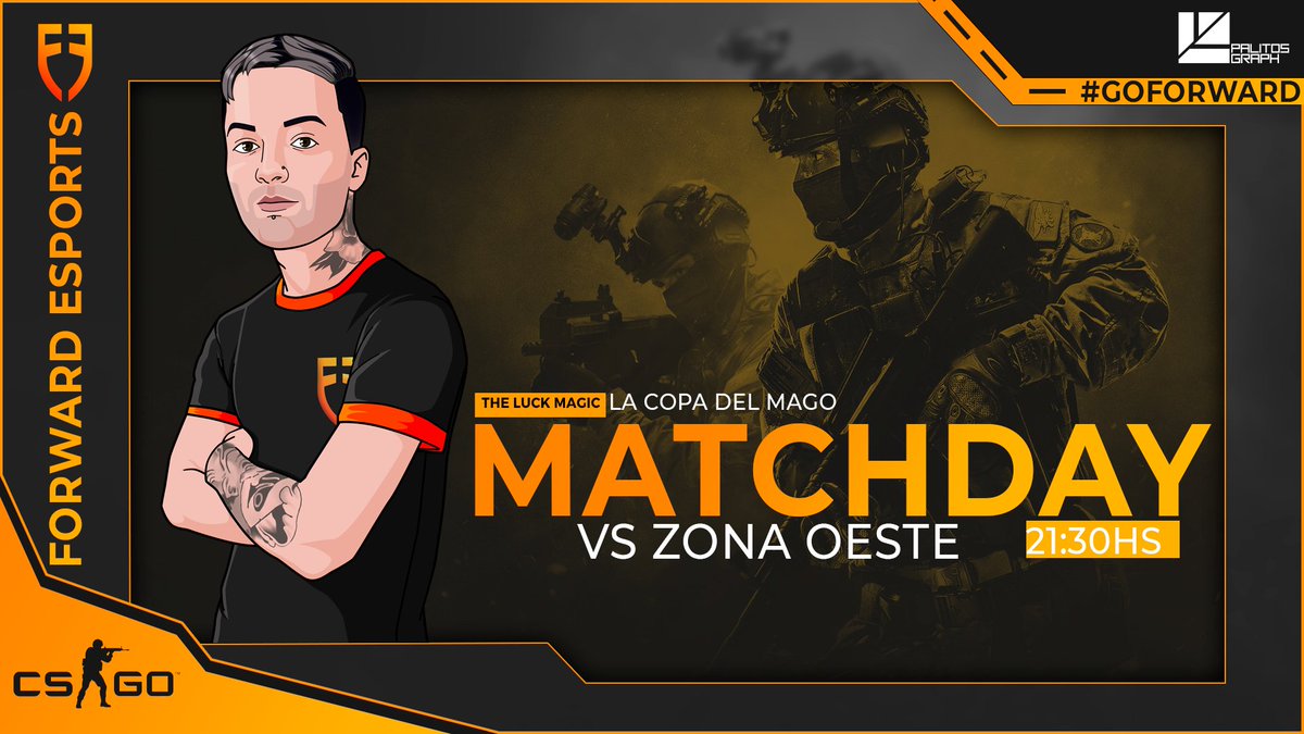 #MatchDay x #CSGO

Vamos por la tercera fecha de <a href="/TheLuckMagic/">The Luck Magic</a> 

🆚 #ZonaOeste
⏰ 21:30
📺 twitch.tv/forwardesports