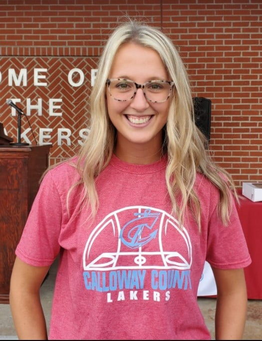 Welcome to our new girls' head basketball coach, Maddie Waldrop! #callowayschools