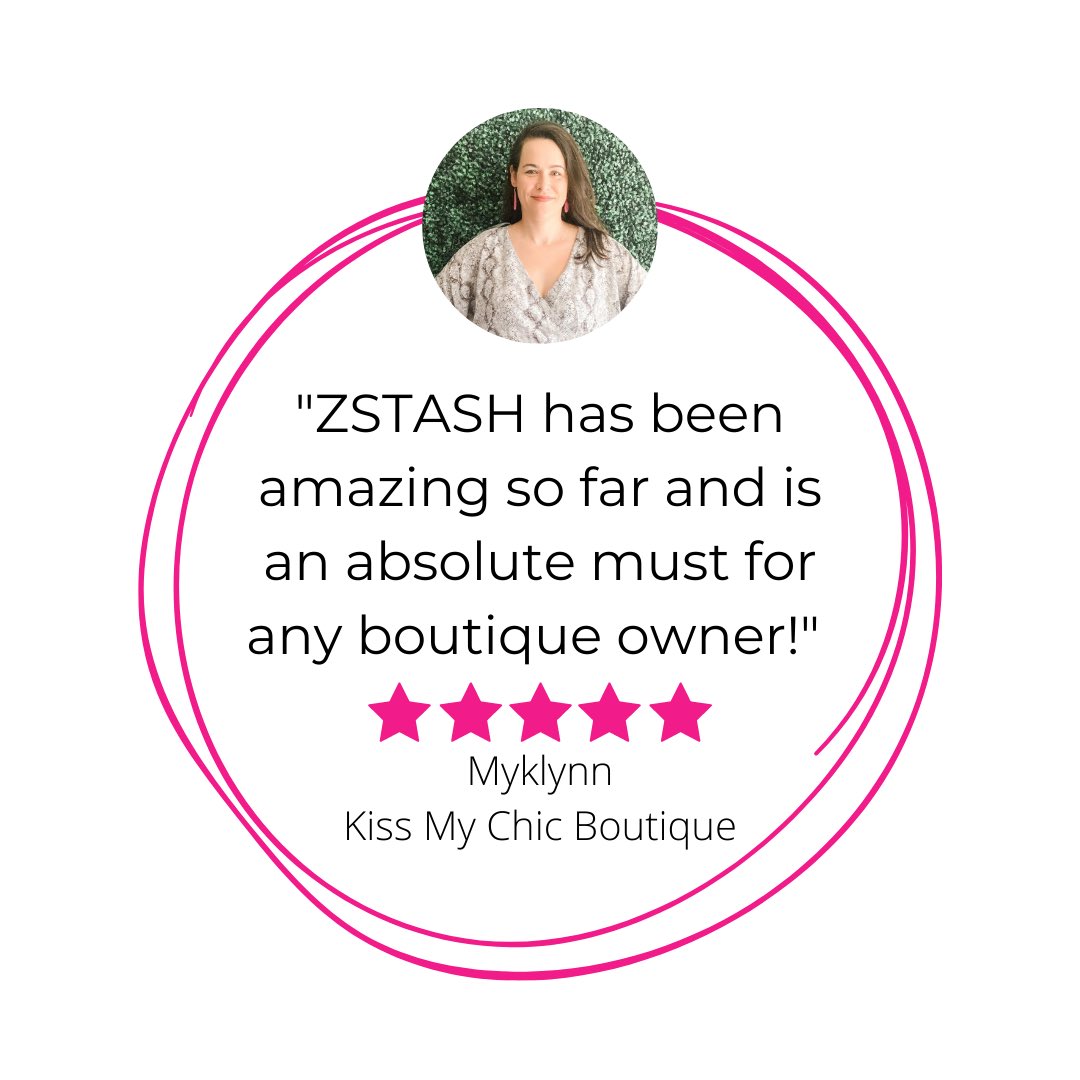 ZSTASHco's tweet photo. Thank you @kissmychicboutique! Join Myklynn and thousands of other boutiques destashing on #ZSTASH! #buyselldestash #boutique https://t.co/EXGZzbwRj9