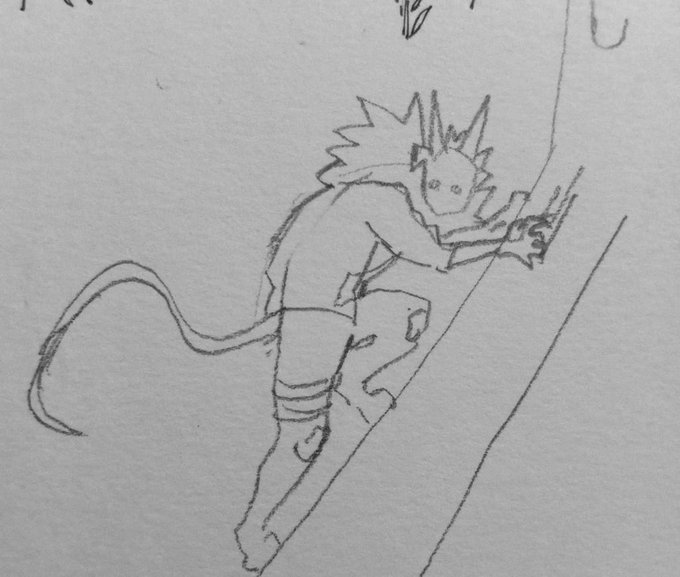 she is sharpening her claws, please dont stare 