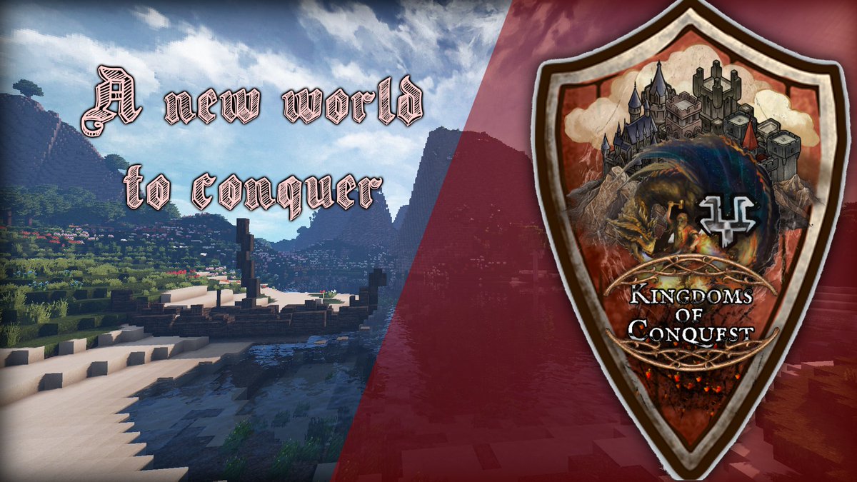 The revolution begins tomorrow! @conreforged <a href="/iLikeToGetRekt/">iLikeToGetRekt</a> #KingdomsofConquest #minecraft #survival #terraforged