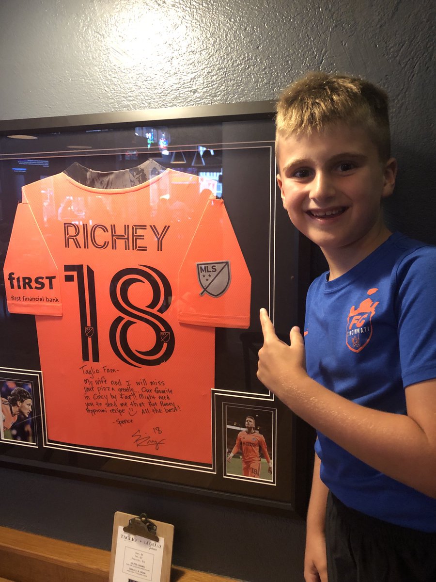 Legends live forever. A hero for life. Yo, thanks for all that you did to inspire the next wave.  ⁦@spencerichey18⁩ ⁦<a href="/fccincinnati/">FC Cincinnati</a>⁩