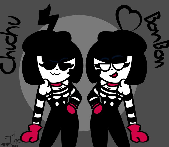 BonBon and ChuChu from MIME AND DASH by Amergames on DeviantArt