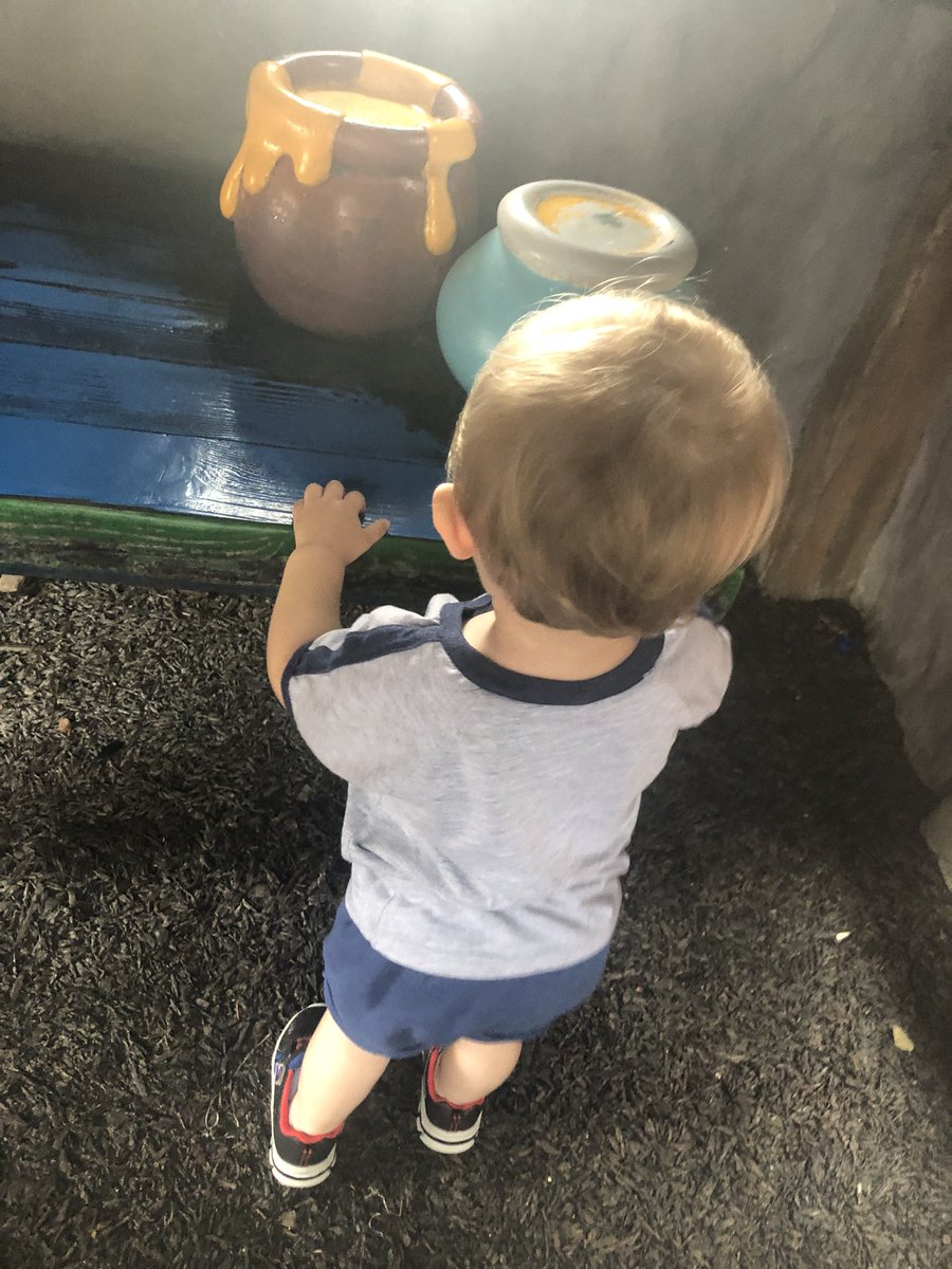 RunDisneyFan's tweet image. The answer to my last question! Winnie the Pooh! My son is obsessed. #DisneyWorld50 #WaltDisneyWorld