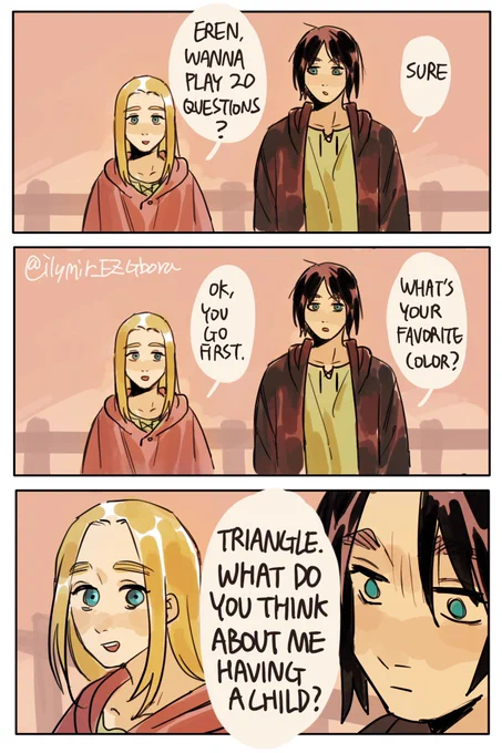 20 questions Eren and Historia 