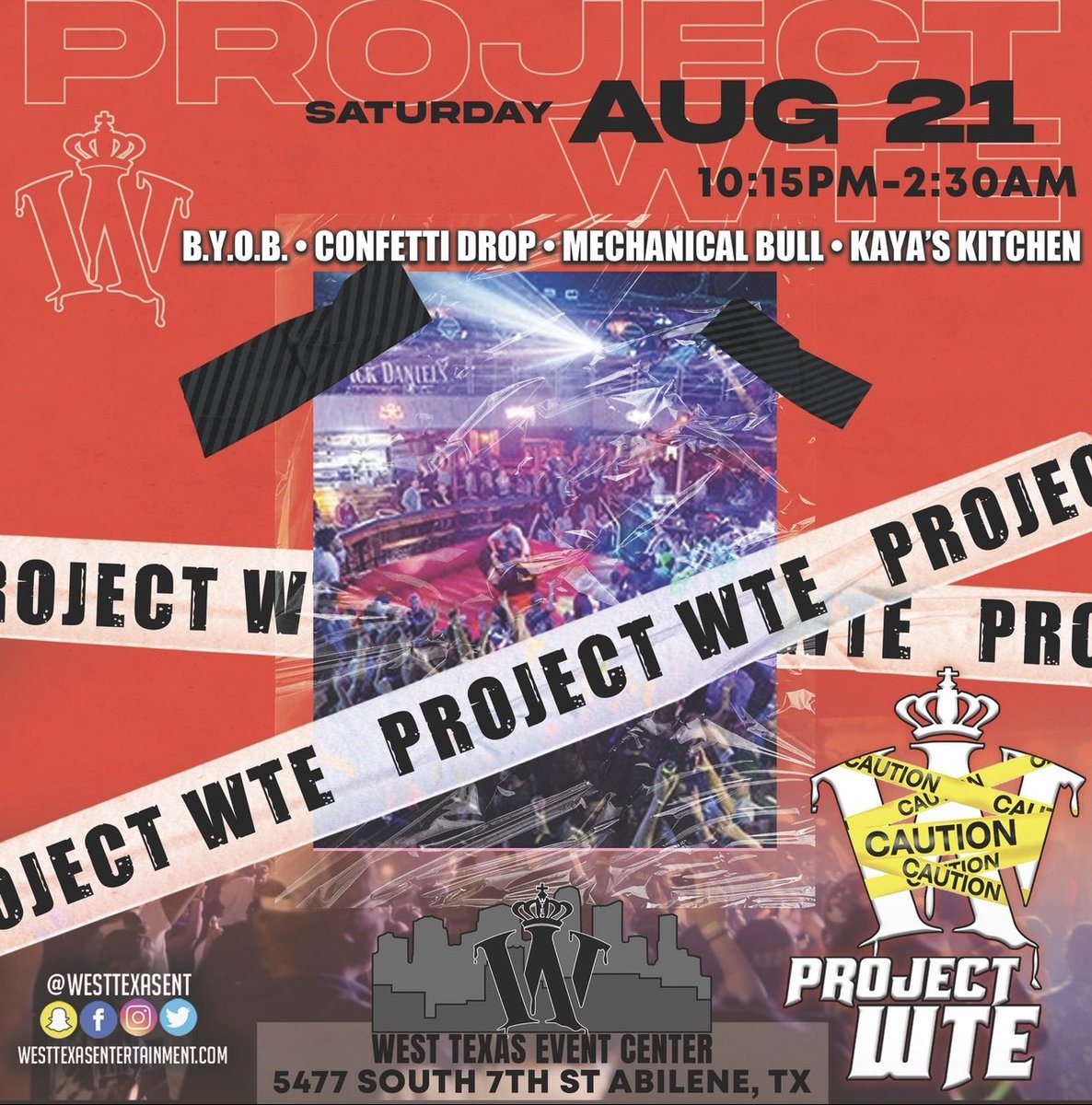 ImSoVannah's tweet photo. THIS SATURDAY ABILENE #ProjectWTE https://t.co/BQj52pWZbr