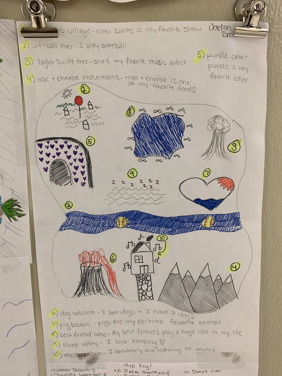 mrsahowell3's tweet photo. Finished products from Wednesday’s Autobiography Island Project @Clarkshaweagles @MobilePublicSch https://t.co/dYKvtVXcFl