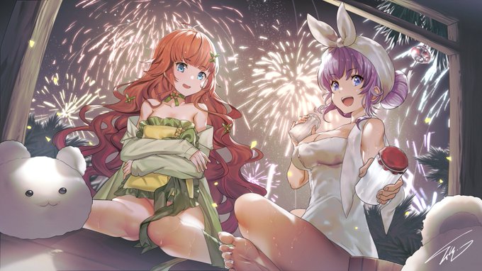 放置少女にて夏の花火大会イラストを描かせて頂きました!
@houchishoujo
#放置少女〜夏の風物詩 