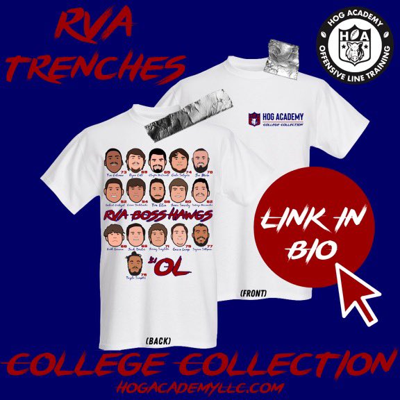 TheKeithGouveia's tweet photo. Excited to partner with @HogAcademyLLC exclusive new College Collection!

📲 Check it out using the link in my bio! 

#CollegeCollection 
#SupportTheTrenches https://t.co/FuX4hJgT3V
