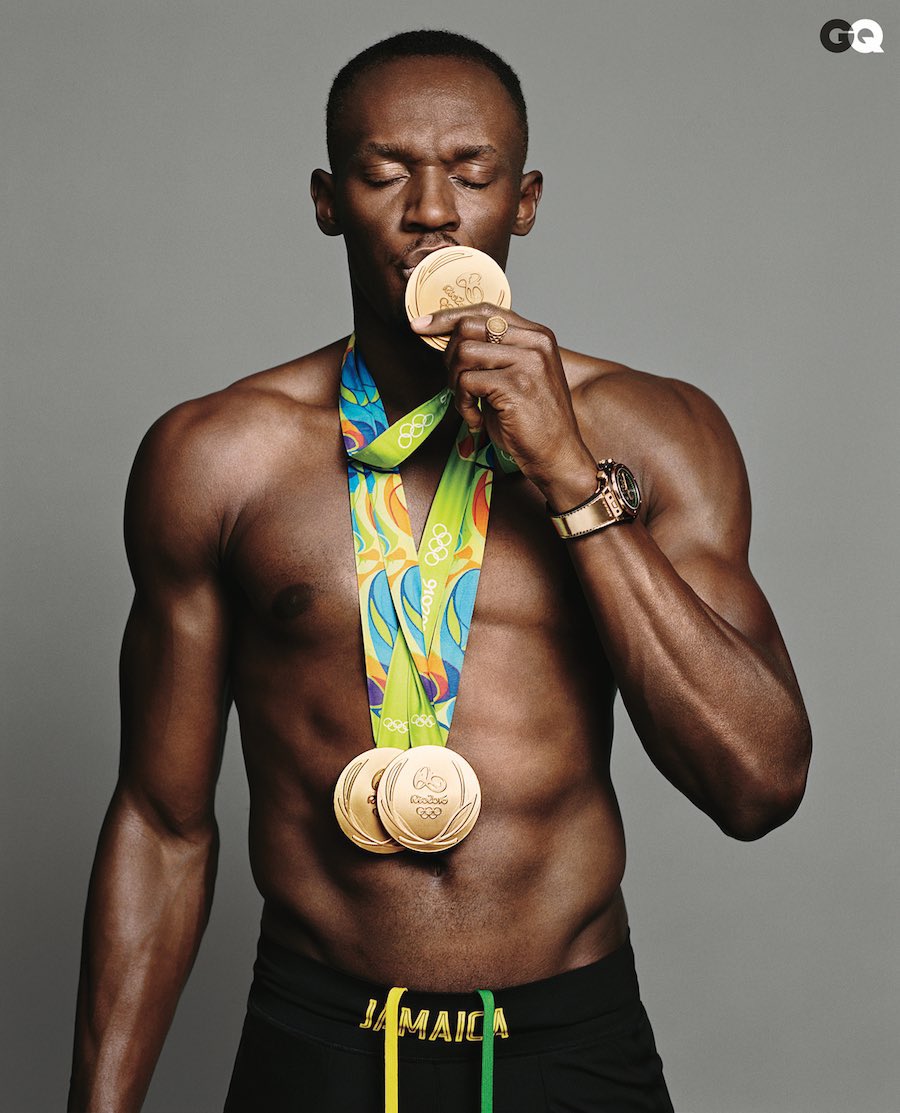   Happy birthday Usain Bolt   ex velocista giamaicano -campione  35 anni 