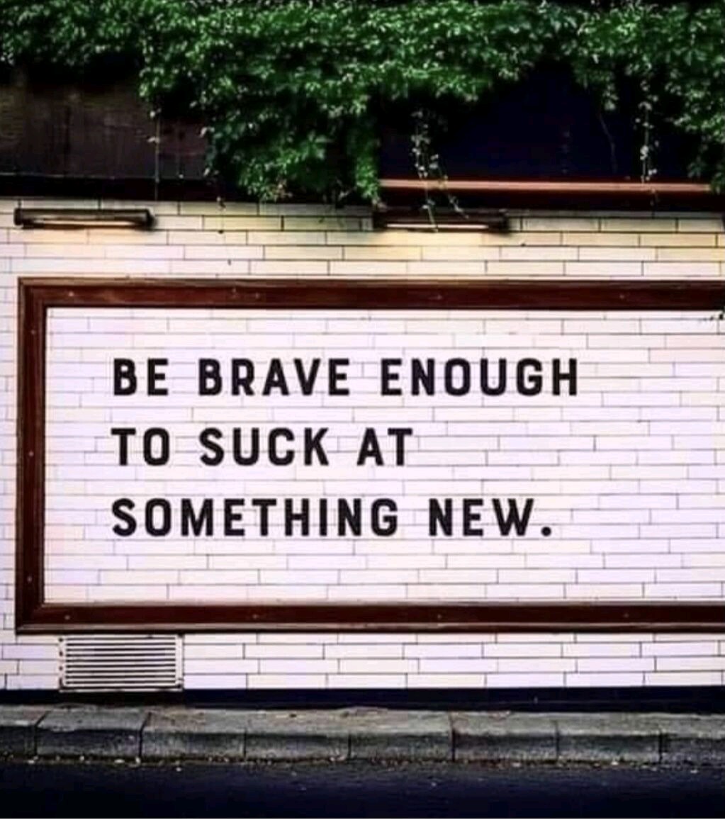 MeighanSF's tweet photo. Are you brave enough to fail? I might not be the most courageous or the strongest or the smartest, but I've learned I'll never go anywhere being scared of failure, so bring it on!! Today I try, fail, tomorrow is a new day ✌️🦄❤️🤘 #BraveEnoughToFail #failForward #TrySomethingNew https://t.co/LkqeMhYr87