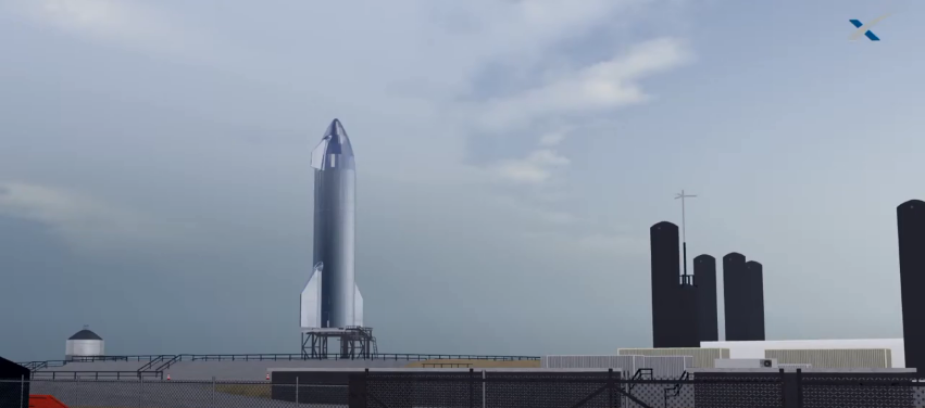SpacexRBLX's tweet photo. SN10 aiming for launch tomorrow, at 1PM Eastern. SpaceX streams will be provided later. https://t.co/sc4wCznBUX