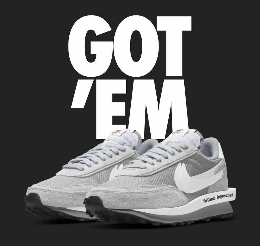 Snkrs_warrior's tweet photo. RT FOR GOOD LUCK🤞🏽
FRAGMENT × SACAI × NIKE LD WAFFLE

多くのフォロワーさんとその仲間達がGOT’EMできますように⛩🙏⛩

#スニウォリ当選祈願部 https://t.co/XBpYut0ejO