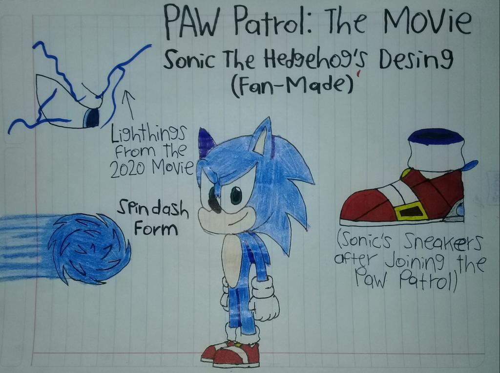 My PAW Patrol: The Movie Fanmade Design Of Sonic The Hedgehog, I Even Gave Him A New Sneakers Design
#PAWPatrolMovie 
#PawPatrol 
#PawPatrolLaPelicula 
#PawPatrolthemovie 
#SonicMovie2 
#SonicTheHedgehog  
#Sonic30th https://t.co/lxmCcuDQpt