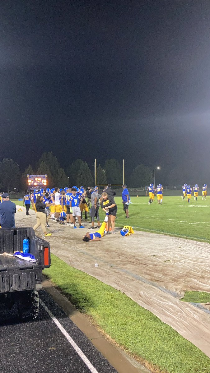 First football game of the school year.<a href="/eastwakehs/">East Wake iTech and Design Magnet High School</a>