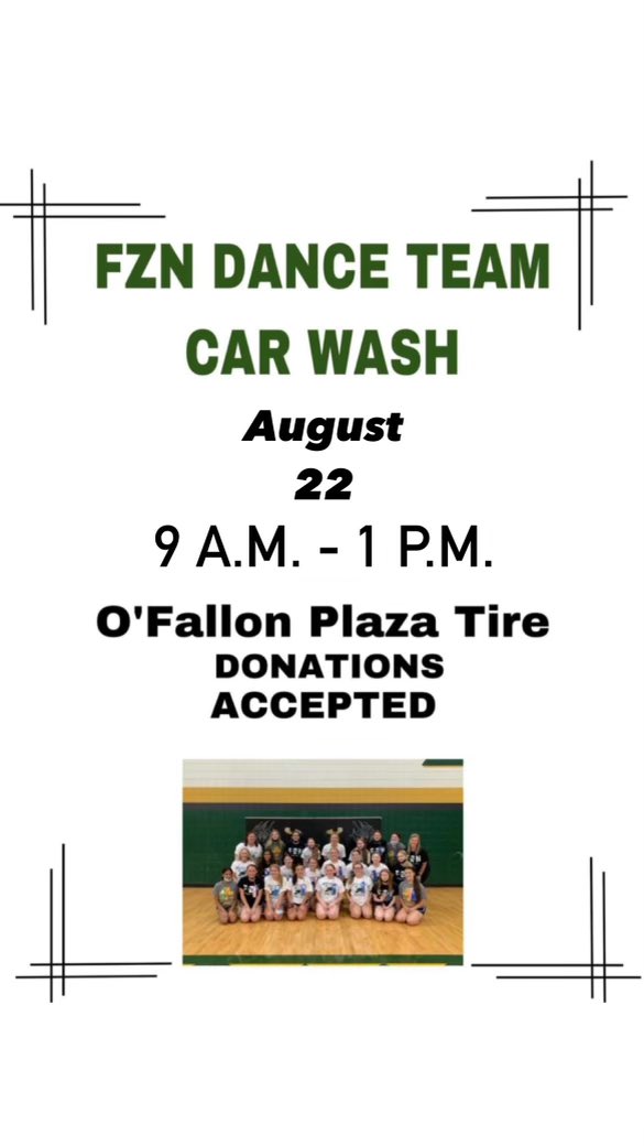 Join us for a car wash this Sunday!!!