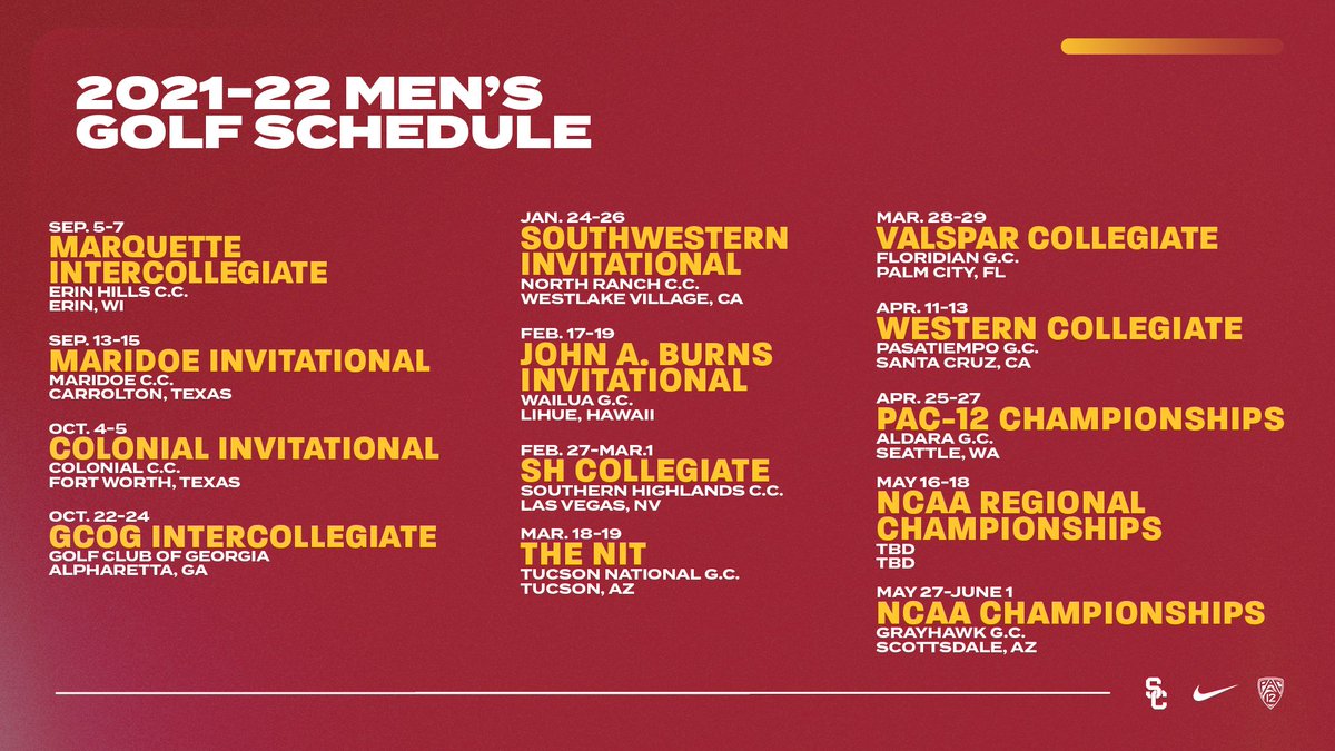 USCMensGolf's tweet photo. Can't wait to get this season started! #FightOn 

https://t.co/yatzLfVZ5k https://t.co/pmZzKT0nuq
